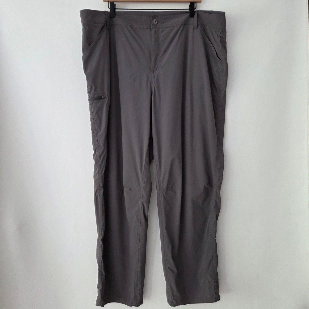 L.L.Bean‎ Hiking Pants Gray No Fly Zone Women 20W